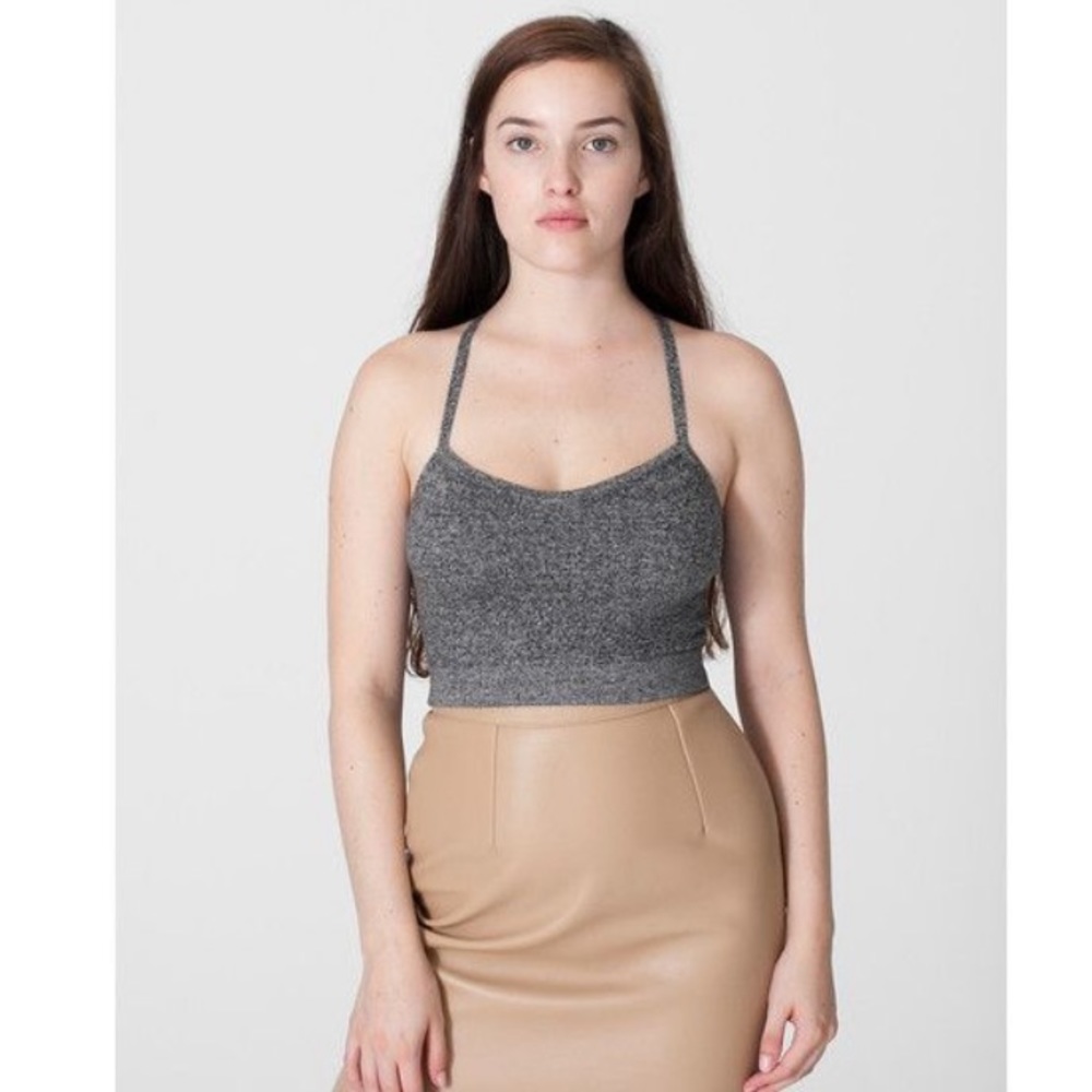 American Apparel Knit Crop Top